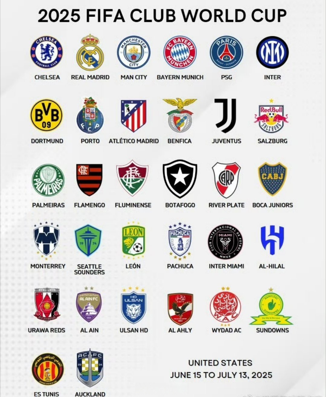 2025世俱杯：奥克兰城赛前焦点揭秘的简单介绍