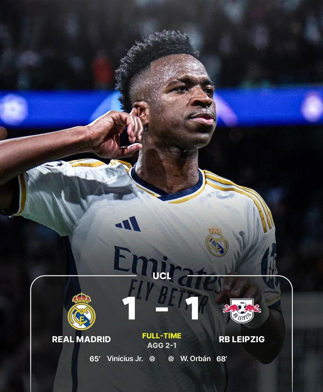 皇马苦战分钟，晋级欧冠八强的简单介绍