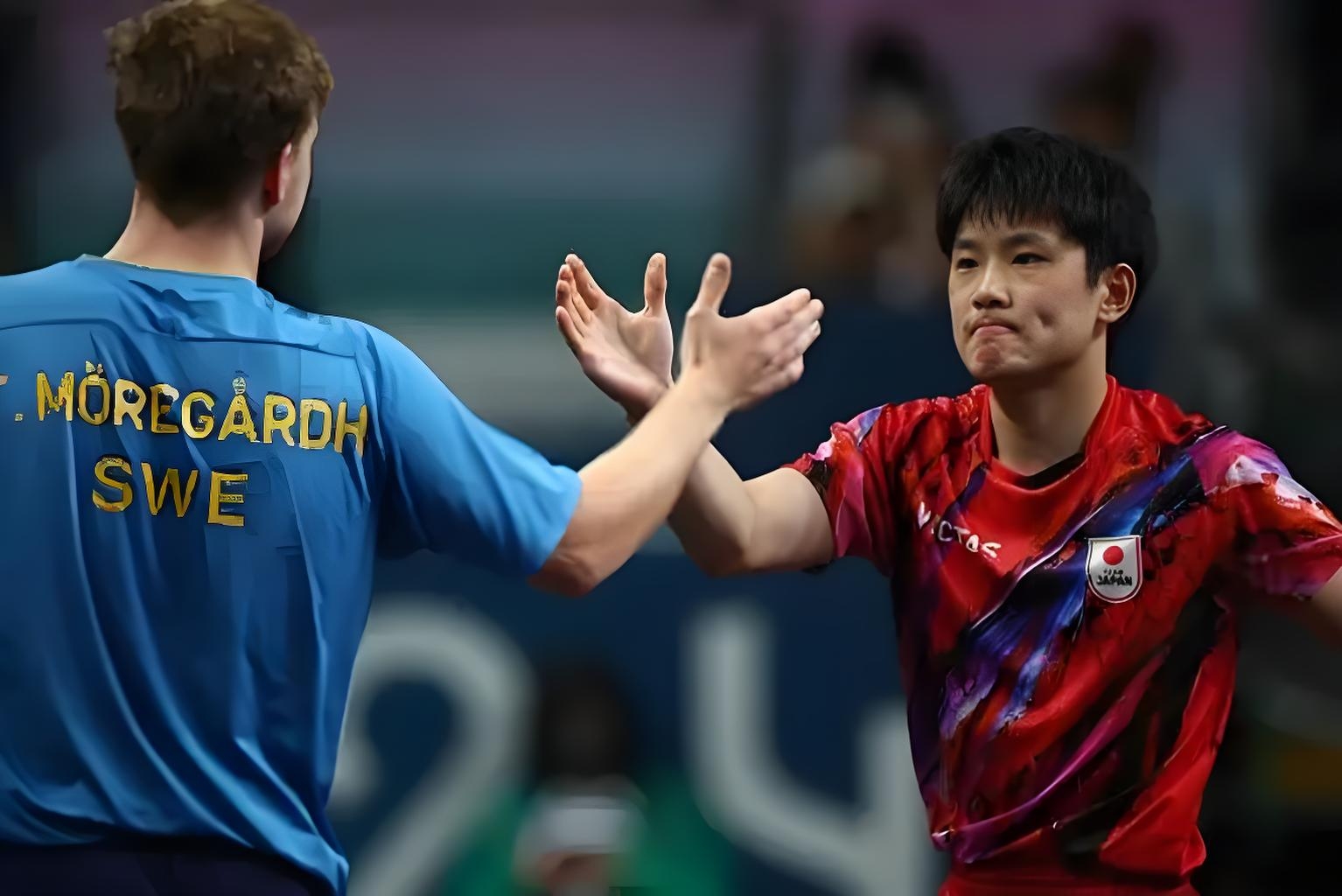 葡萄牙队鏖战奥地利队，张本智和关键制胜